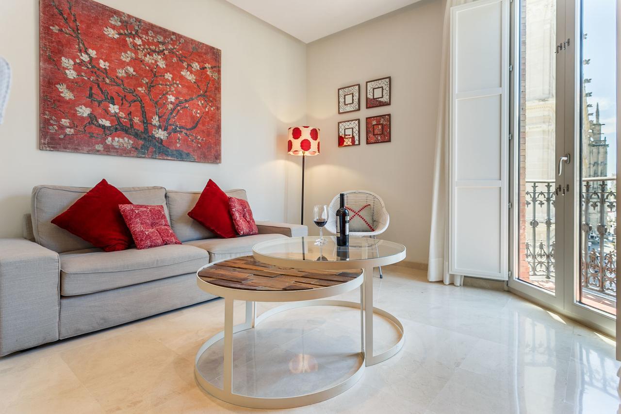 Apartamento Living By Cathedral セビリア エクステリア 写真